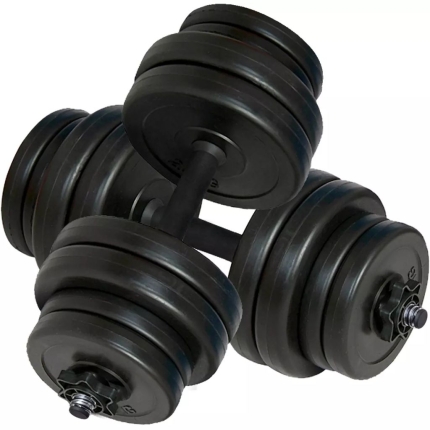 Folding Weight Bench Dumbbell Barbell Set Home Gym - Image 8