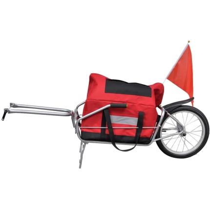 Bicycle Cargo Trailer One-wheel with Storage Bag - Image 5