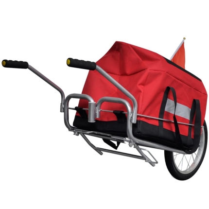 Bicycle Cargo Trailer One-wheel with Storage Bag - Image 6