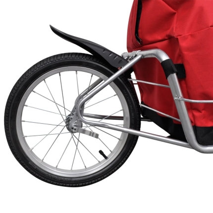 Bicycle Cargo Trailer One-wheel with Storage Bag - Image 7