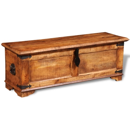 Storage Chest Rough Mango Wood - Image 6