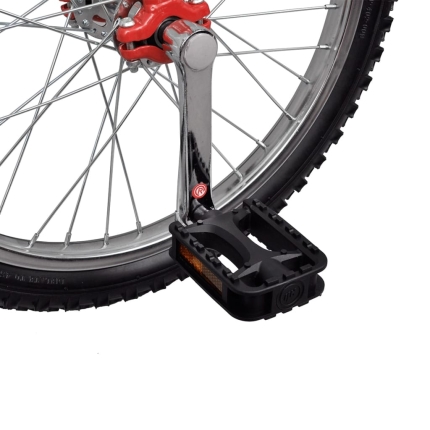 Red Adjustable Unicycle 16 Inch - Image 4