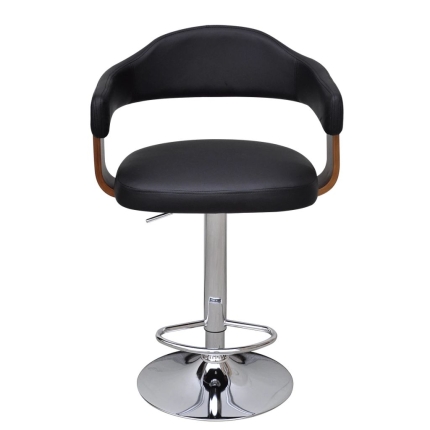 Bar Stools 2 pcs Bent Wood - Image 3