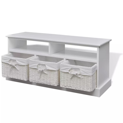 Storage Bench Aarau White - Image 3