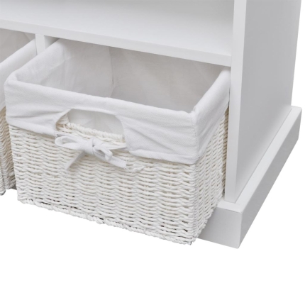 Storage Bench Aarau White - Image 4