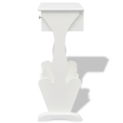 Magazine Rack "Melrose" White - Image 5