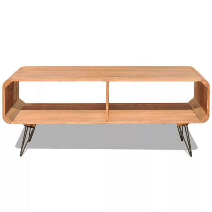 TV Cabinet 90x39x38.5 cm Wood Brown - Image 5