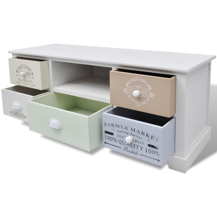 French TV Cabinet Wood - Image 4