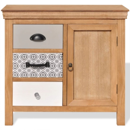 Sideboard 65x35x60 cm Solid Wood Eucalyptus - Image 3