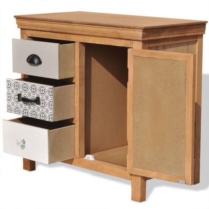 Sideboard 65x35x60 cm Solid Wood Eucalyptus - Image 4