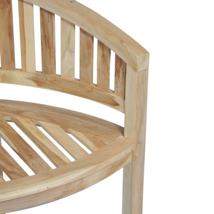 Banana Bench 151 cm Teak - Image 3