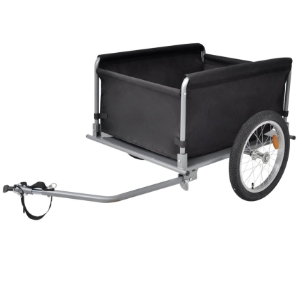 Bike Cargo Trailer Black and Yellow 65 kg - Image 4