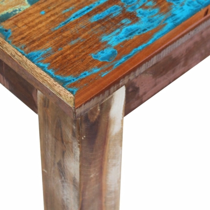 Bench Solid Reclaimed Wood 160x35x46 cm - Image 7