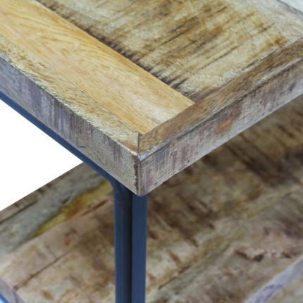 Office Desk Mango Wood 110x50x76 cm - Image 7