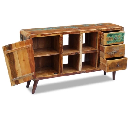 Sideboard Solid Reclaimed Wood 150x40x86 cm - Image 7