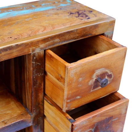 Sideboard Solid Reclaimed Wood 150x40x86 cm - Image 8