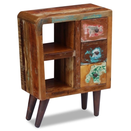 Sideboard Solid Reclaimed Wood 60x30x80 cm - Image 3