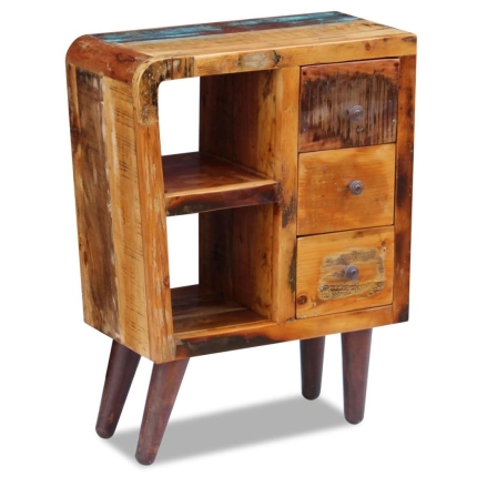 Sideboard Solid Reclaimed Wood 60x30x80 cm - Image 4