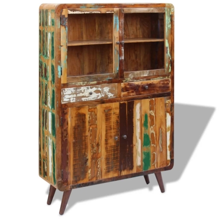 Sideboard Solid Reclaimed Wood 120x38x180 cm - Image 4