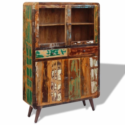 Sideboard Solid Reclaimed Wood 120x38x180 cm - Image 6