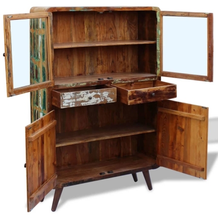 Sideboard Solid Reclaimed Wood 120x38x180 cm - Image 8