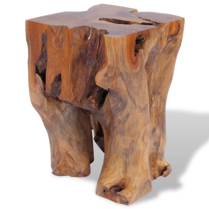 Stool Solid Teak Wood - Image 3