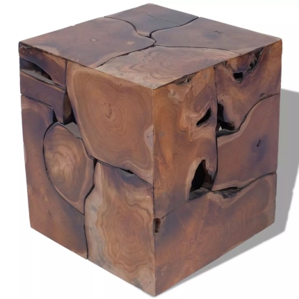 Stool Solid Teak Wood - Image 5