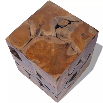 Stool Solid Teak Wood - Image 6