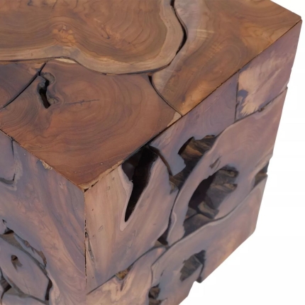 Stool Solid Teak Wood - Image 9