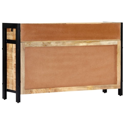 Sideboard 120x35x76 cm Solid Mango Wood - Image 5