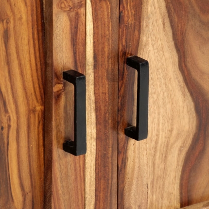 Sideboard 110x35x75 cm Solid Sheesham Wood - Image 8