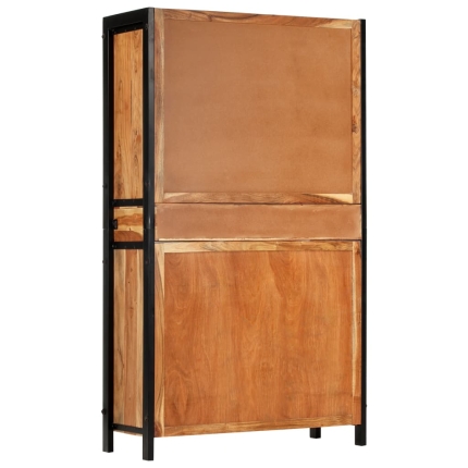 Highboard 100x40x175 cm Solid Acacia Wood - Image 6