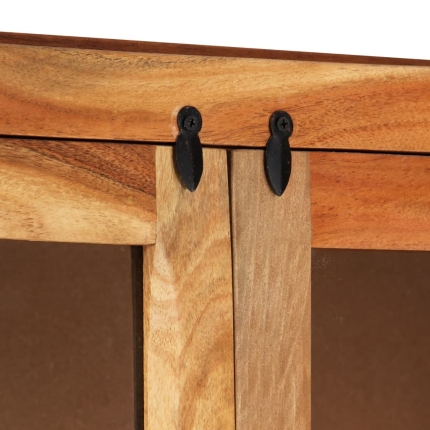 Highboard 100x40x175 cm Solid Acacia Wood - Image 8