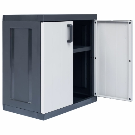 Garden Storage Cabinet XXL 89x54x96 cm Plastic - Image 5