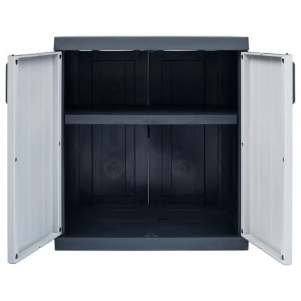 Garden Storage Cabinet XXL 89x54x96 cm Plastic - Image 6