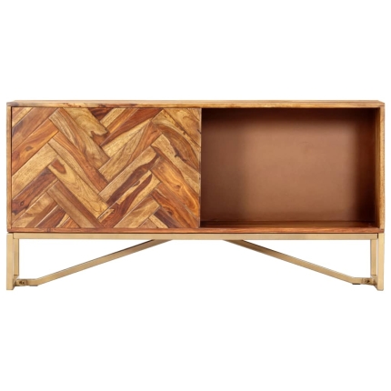 Sideboard 118x30x60 cm Solid Sheesham Wood - Image 7