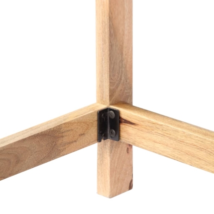 Desk 180x120x76 cm Solid Mango Wood - Image 5