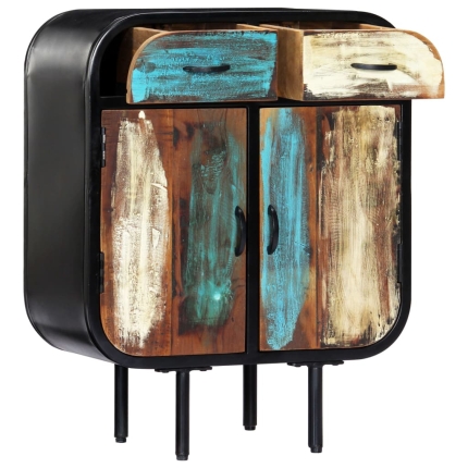 Sideboard 60x30x75 cm Solid Reclaimed Wood - Image 4