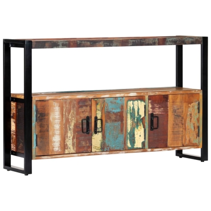 Sideboard 120x30x75 cm Solid Reclaimed Wood - Image 11