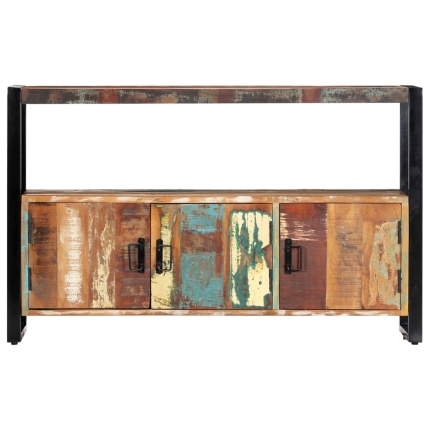 Sideboard 120x30x75 cm Solid Reclaimed Wood - Image 3