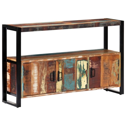 Sideboard 120x30x75 cm Solid Reclaimed Wood - Image 5
