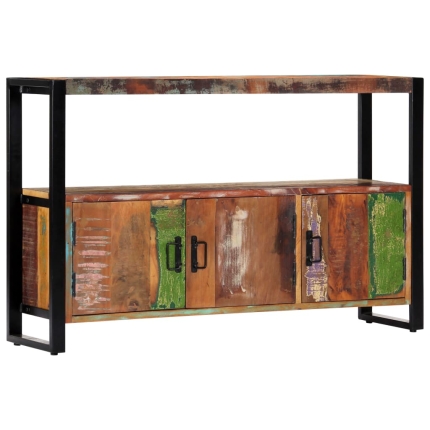 Sideboard 120x30x75 cm Solid Reclaimed Wood - Image 10