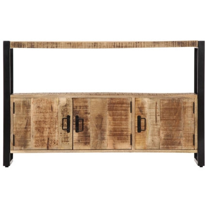 Side Cabinet 120x30x75 cm Solid Mango Wood - Image 3