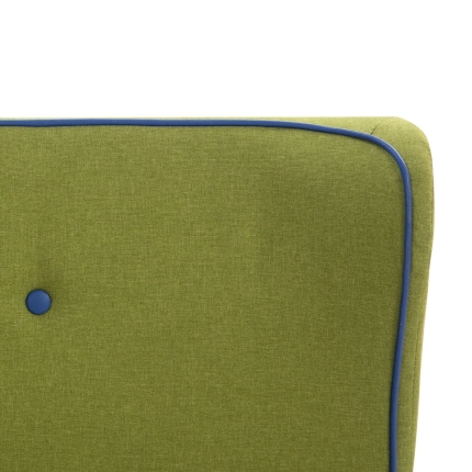 Bed Frame Green Fabric 106x203 cm  King Single - Image 5