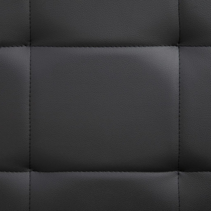 Bed Frame Black Faux Leather 106x203 cm  King Single - Image 2