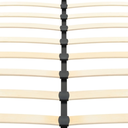 Bed Frame White Faux Leather 153x203 cm  Queen - Image 6