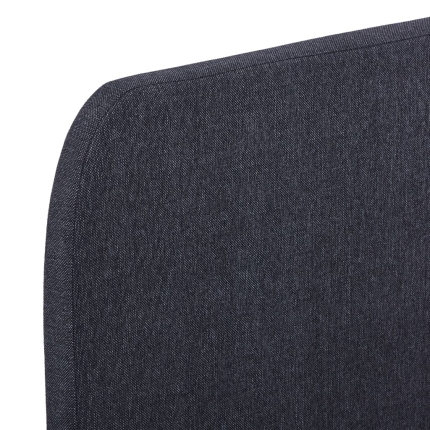 Bed Frame Dark Grey Fabric King Single - Image 6