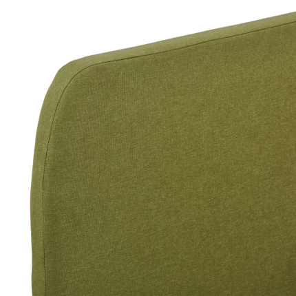 Bed Frame Green Fabric Double - Image 6
