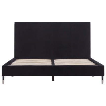 Bed Frame Black Fabric Double - Image 3
