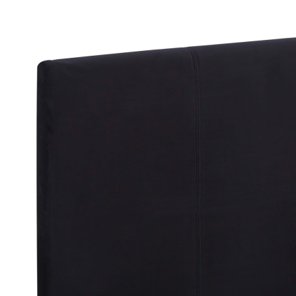 Bed Frame Black Fabric Double - Image 6